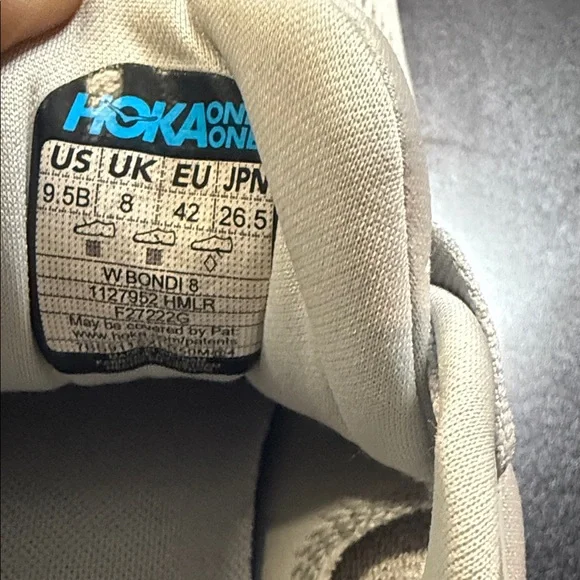 Hoka bondi 8 size 9.5 - Picture 4 of 10
